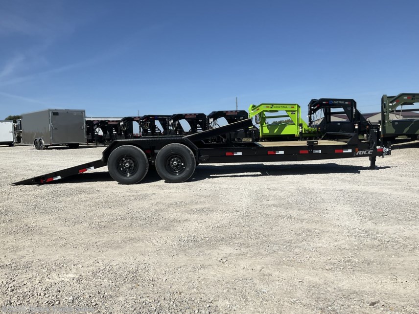 New 2025 Rice Trailers 82x22&apos; 14K TIlt Trailer w/ Toolbox available in Arthur, Illinois