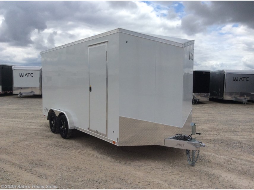 New 2025 ATC 7.5X16&apos; Enclosed Cargo Trailer 12&quot;+Tall available in Arthur, Illinois