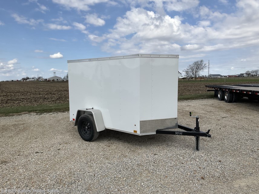 New 2025 Cross Trailers 5X8&apos; Beta Enclosed Cargo Trailer W/ Ramp available in Arthur, Illinois
