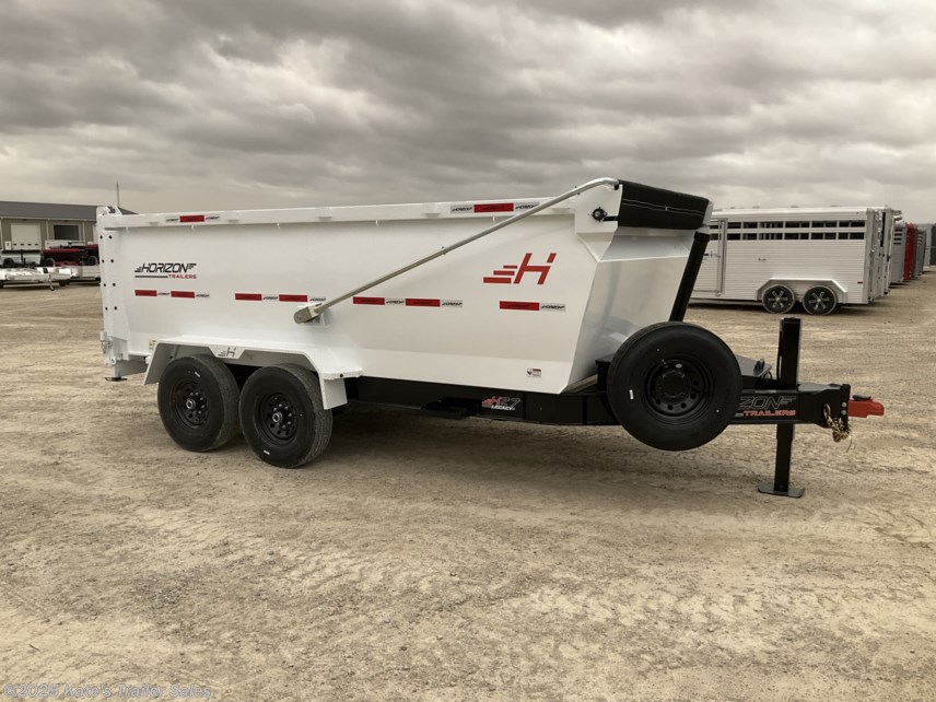 New 2025 Horizon 83x14 15K GVWR DUMP TRAILER 7GA FLOOR available in Arthur, Illinois
