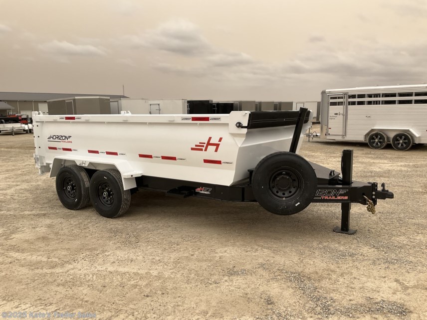 New 2025 Horizon 83x14 15K GVWR DUMP TRAILER 7GA FLOOR available in Arthur, Illinois