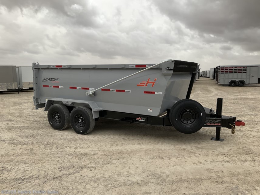 New 2025 Horizon 83x14 15K GVWR DUMP TRAILER 7GA FLOOR available in Arthur, Illinois