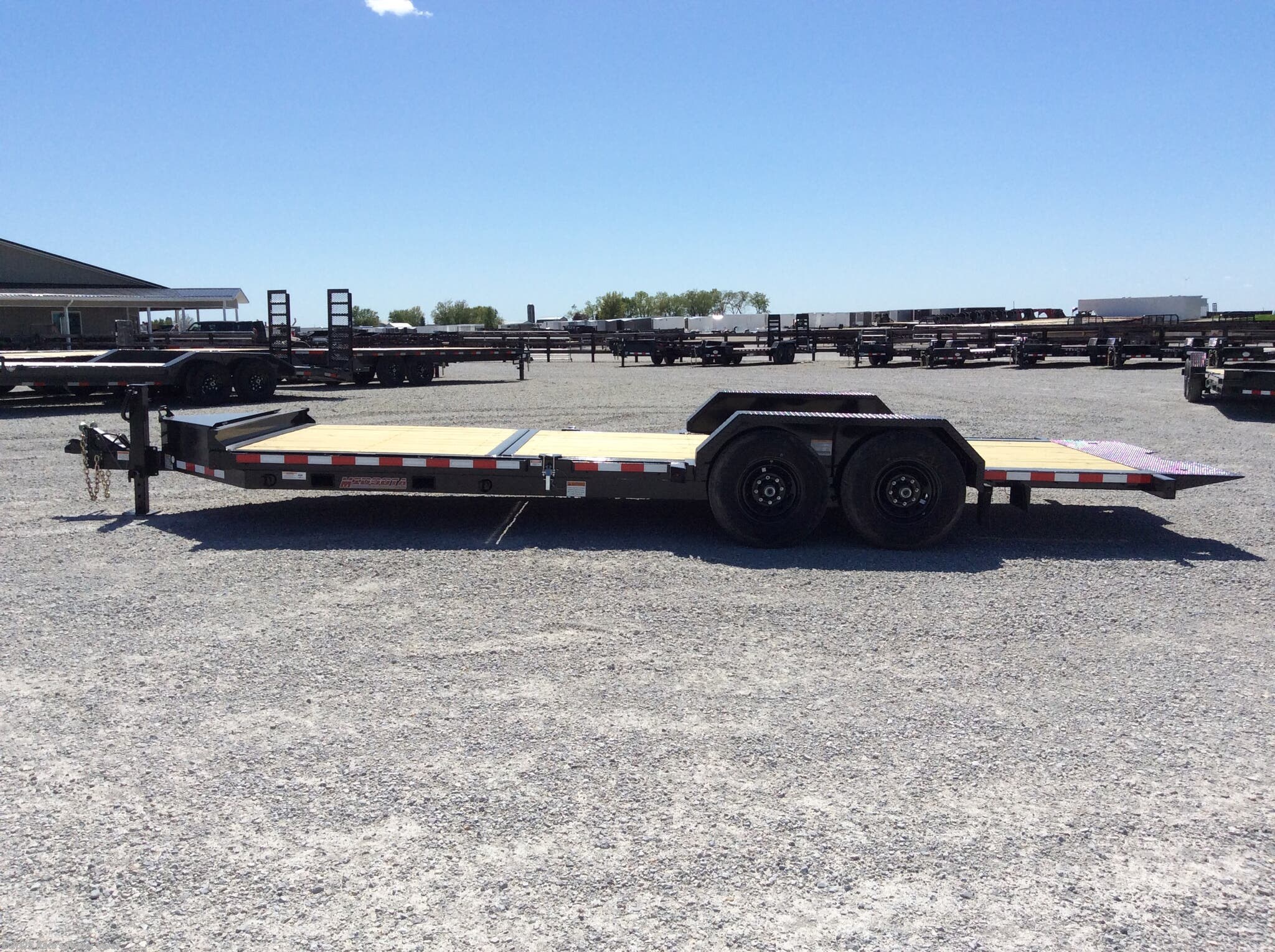 6x22 Tilt Deck Trailer For Sale 