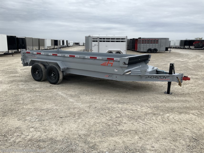 New 2025 Horizon 83x16 14K GVWR DUMP TRAILER 9GA FLOOR available in Arthur, Illinois