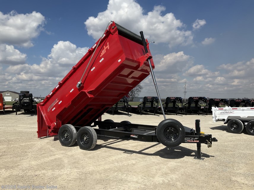 New 2025 Horizon 83x14 15K GVWR DUMP TRAILER 7GA FLOOR available in Arthur, Illinois