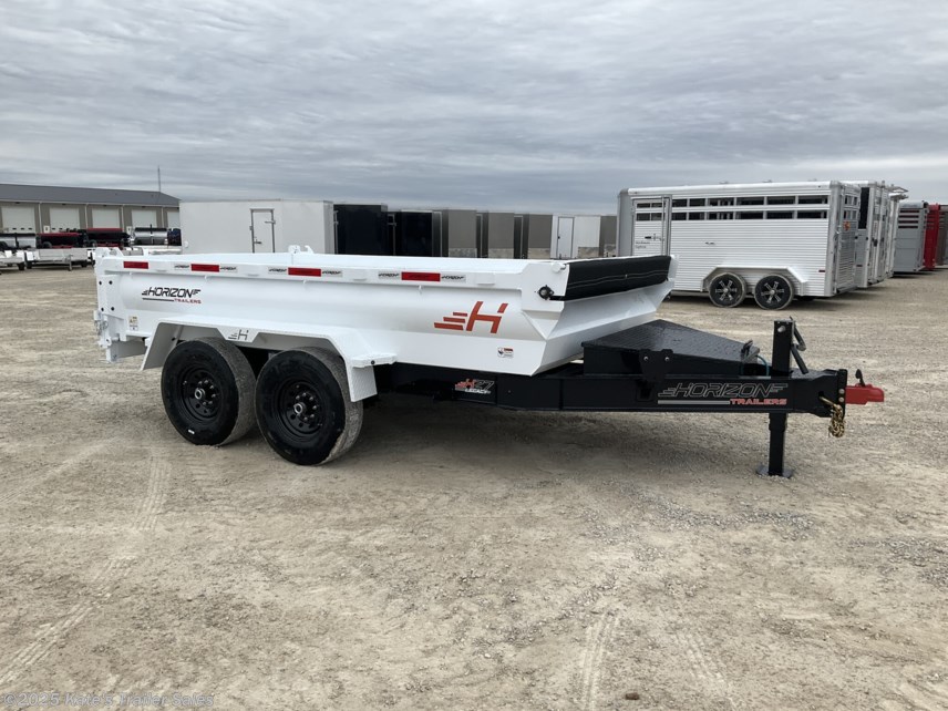 New 2025 Horizon 83x12 15K GVWR DUMP TRAILER 7GA FLOOR available in Arthur, Illinois