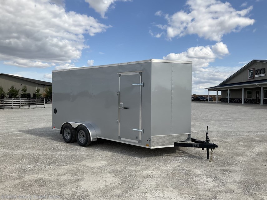 New 2025 Cross Trailers 7X16&apos; Beta Enclosed Cargo Trailer / 84&quot; Height available in Arthur, Illinois