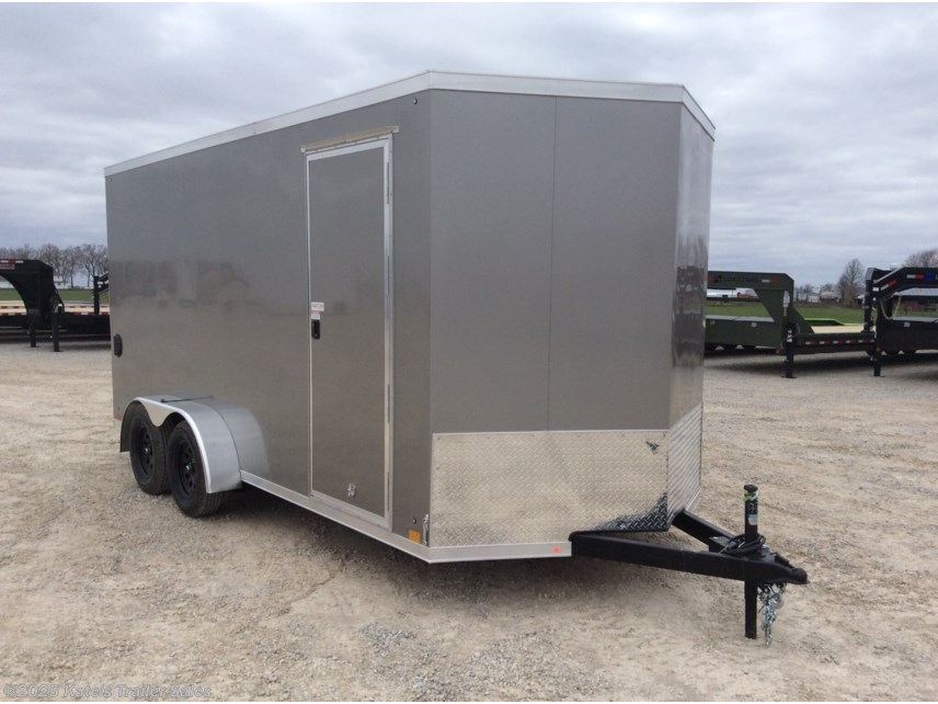 New 2025 Cross Trailers 7X16&apos; Enclosed Cargo Trailer / +12&quot; Tall available in Arthur, Illinois