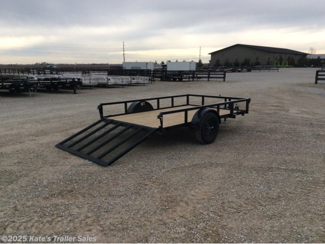 2025 H&H 76X10' Utility Trailer / Square Tube Side Rail