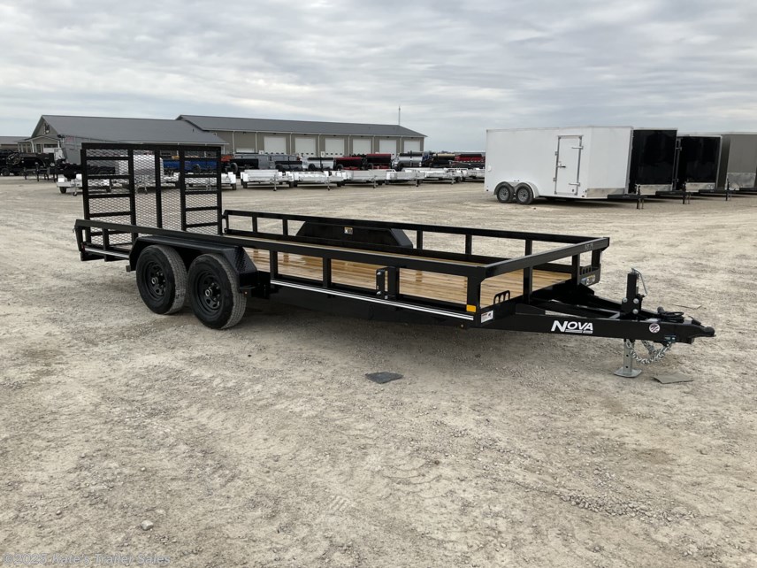 New 2025 Midsota 82X18&apos; HD Utility Trailer / Square Tube Side Rails available in Arthur, Illinois