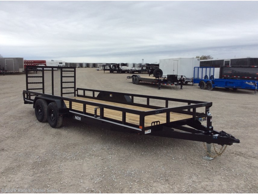 2025 Midsota 82X20 HD Utility Trailer / Square Tube Side Rails