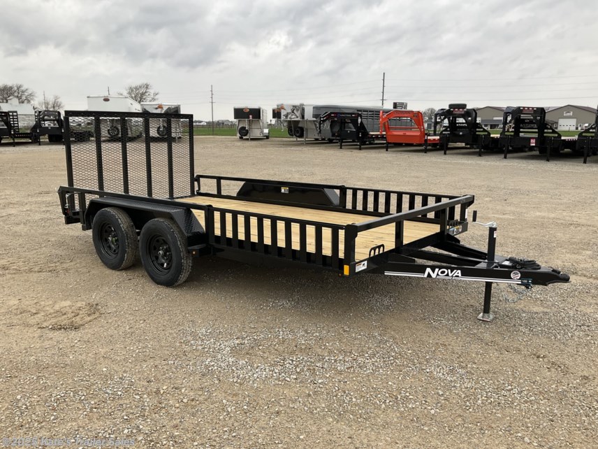New 2025 Midsota 82X14 Utility Trailer / Side Ramps / Rear Gate available in Arthur, Illinois