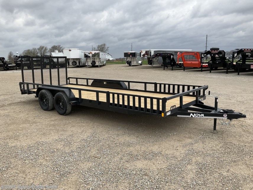 New 2025 Midsota 82X20 Utility Trailer / Side Ramps / Rear Gate available in Arthur, Illinois