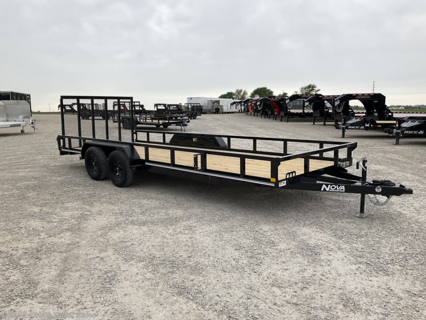 New 2025 Midsota 82X20 Utility Trailer / Spring Loaded Gate available in Arthur, Illinois