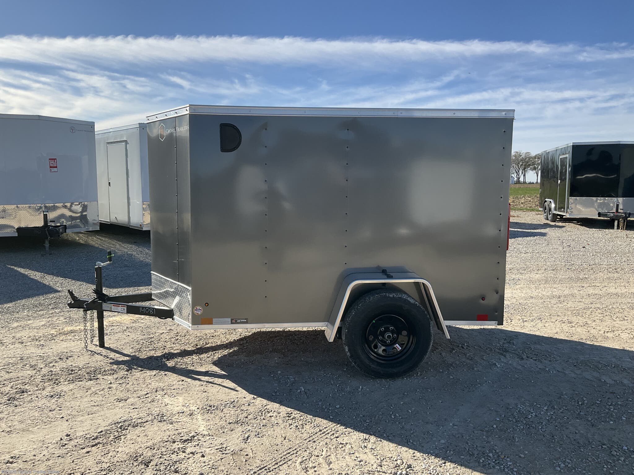 2025 Cross Trailers 5 x 8 SA Enclosed Cargo Trailer / Beta Series - New Cargo Trailer for sale by Kate's Trailer Sales in Arthur, Illinois