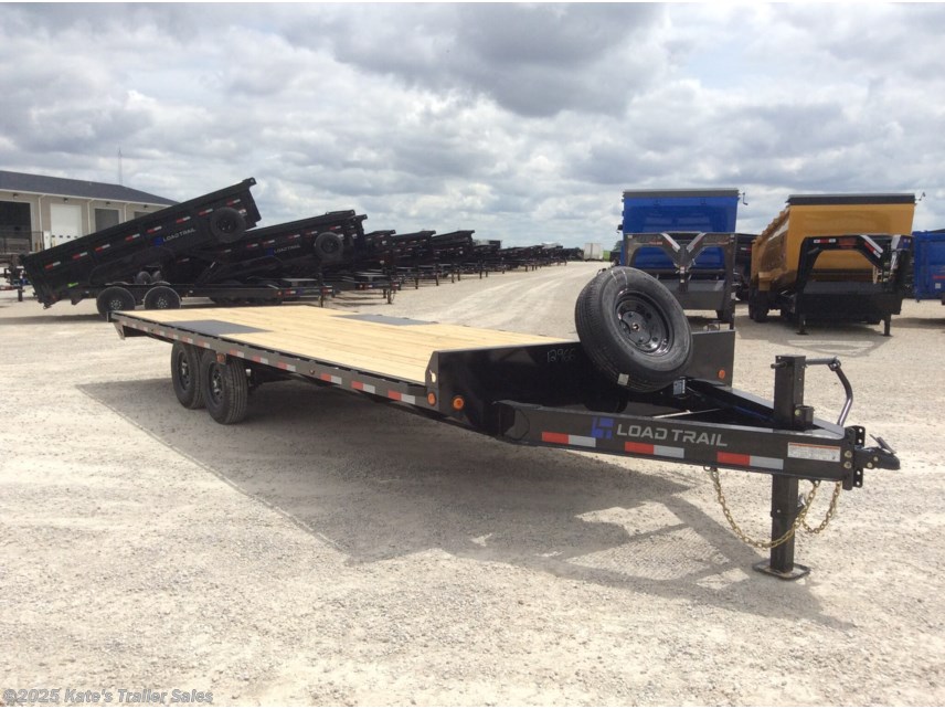New 2025 Load Trail 102X24&apos; Deckover Trailer Flatbed / Pull Out Ramps available in Arthur, Illinois