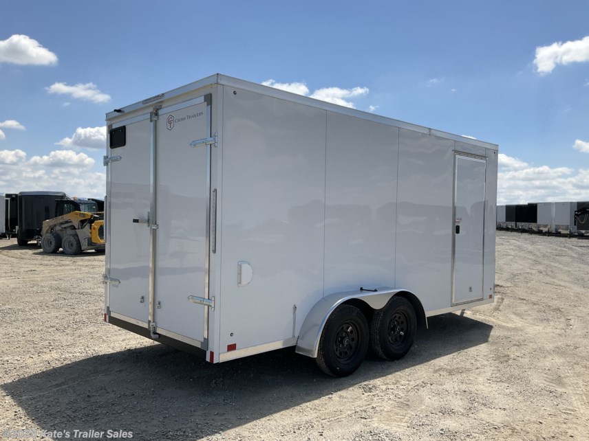 New 2025 Cross Trailers 7X16&apos; Enclosed Cargo / 84&quot; Height / Double Doors available in Arthur, Illinois