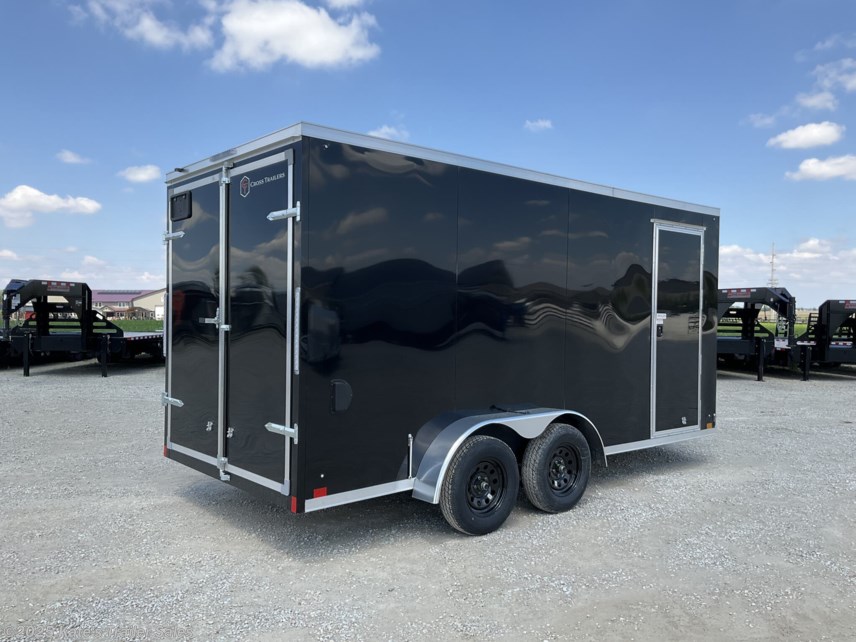 New 2025 Cross Trailers 7X16&apos; Enclosed Cargo Trailer / Double Doors available in Arthur, Illinois