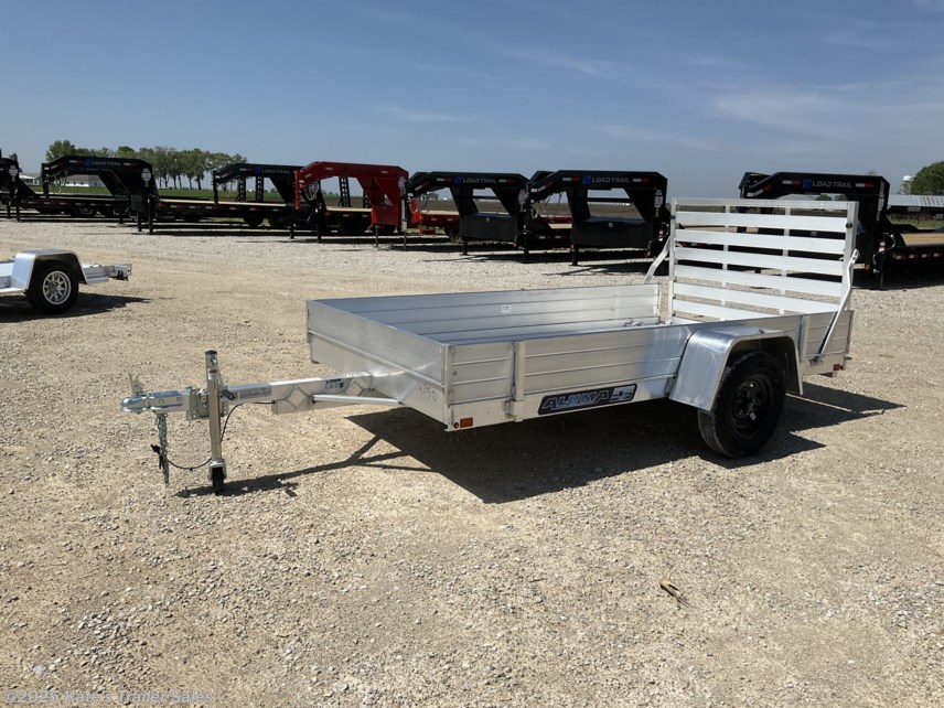New 2026 Aluma 6310 10&apos; Aluminum Utility Trailer Straight Tailgate available in Arthur, Illinois