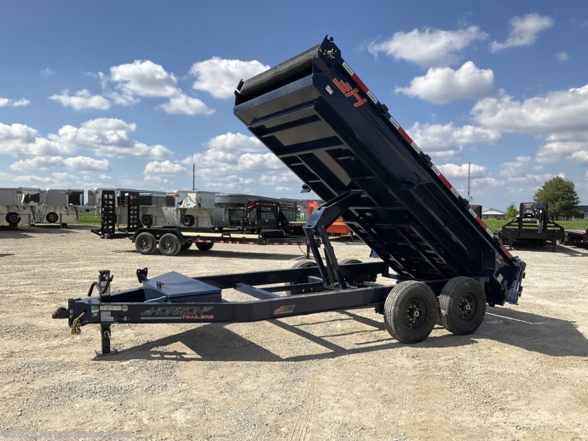 New 2025 Horizon 83x14 14K GVWR DUMP TRAILER 9GA FLOOR / 19&quot; SIDES available in Arthur, Illinois