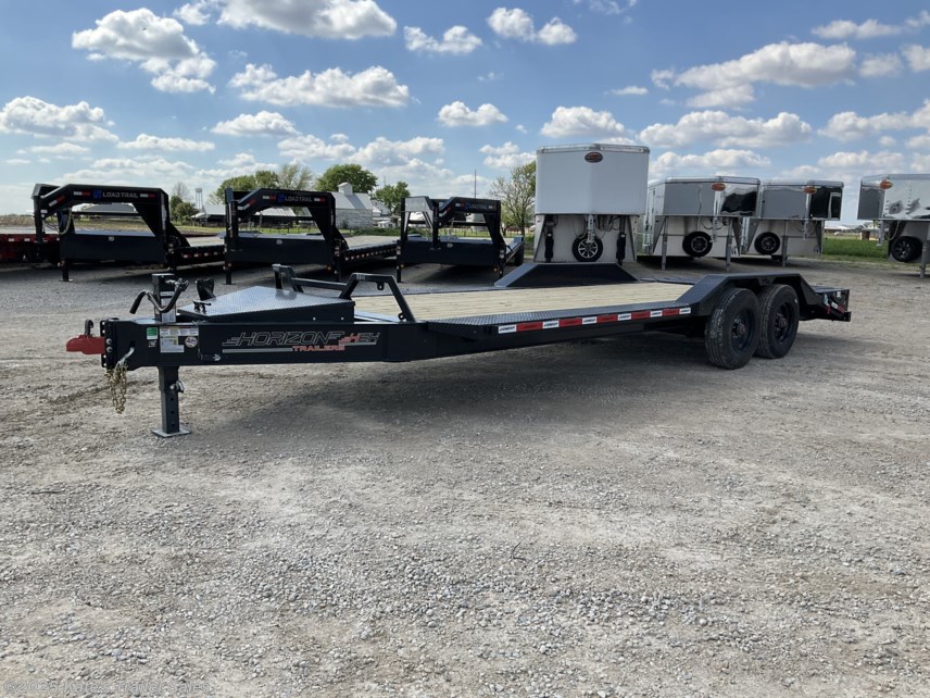 New 2025 Horizon 102X22 Equipment Trailer / Max Ramps / HD Fenders available in Arthur, Illinois