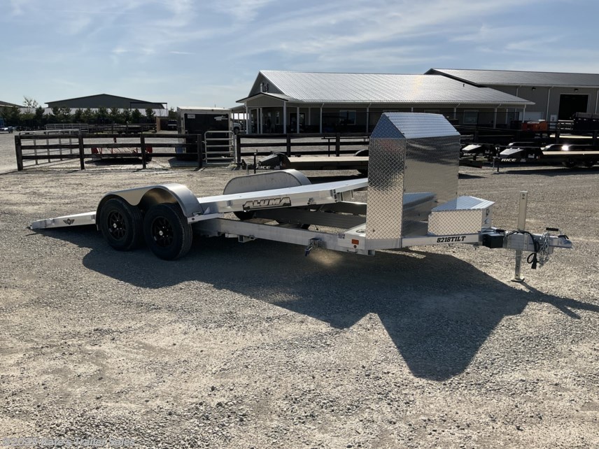 New 2026 Aluma 8218ANV-TILT-TA 18&apos; Aluminum Tilt Anniversary Edition Trailer available in Arthur, Illinois
