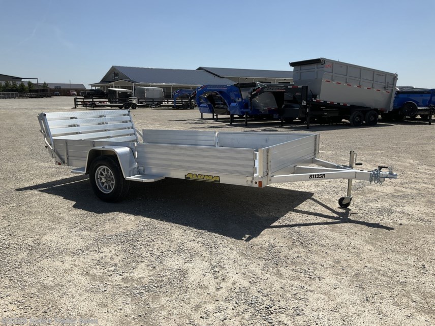 New 2026 Aluma 8112S-R-BT-SR 12&apos; Aluminum Utility UTV Trailer available in Arthur, Illinois
