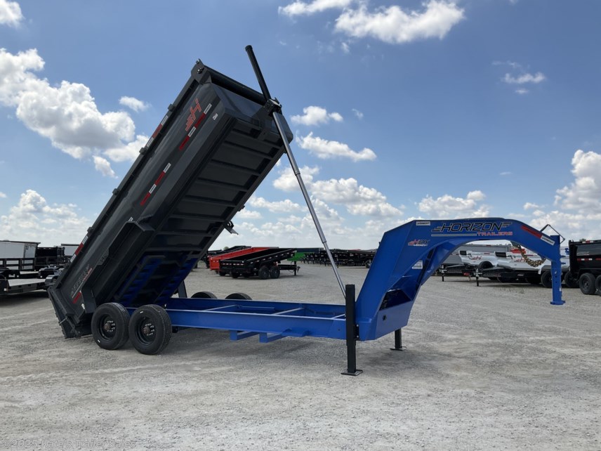 New 2025 Horizon 83x16 22K GVWR DUMP TRAILER 7GA FLOOR available in Arthur, Illinois