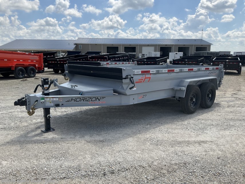 New 2025 Horizon 83x14 14K GVWR DUMP TRAILER 9GA FLOOR / 19&quot; SIDES available in Arthur, Illinois