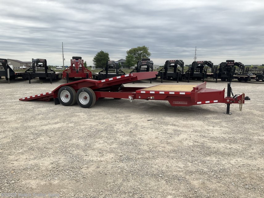 New 2025 Midsota 24&apos; Tilt Equipment Trailer 102X24&apos; Wide Body Tilt available in Arthur, Illinois