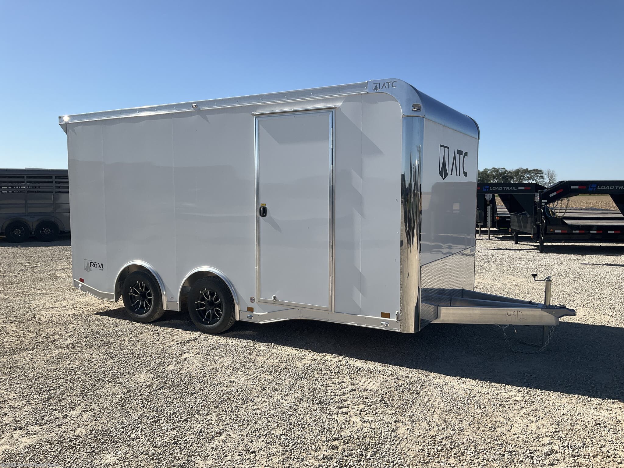 2025 ATC Rom 400 8.5X16' Enclosed Trailer / 7K GVWR / 84