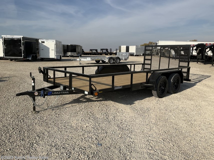 New 2025 Load Trail 16&apos; Utility Trailer 83X16 Tandem Axle W/ Dovetail available in Arthur, Illinois