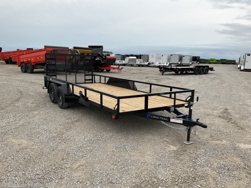 New 2025 Load Trail 18&apos; Utility Trailer 83X18 Tandem Axle w/ Dovetail available in Arthur, Illinois