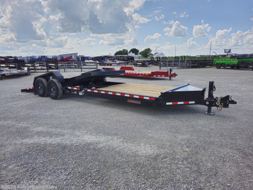 New 2025 Midsota 24&apos; Tilt Equipment Trailer / 15.4K GVWR available in Arthur, Illinois