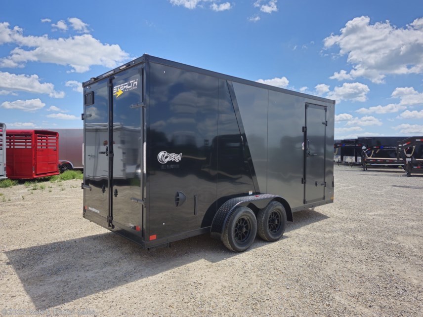 New 2025 Stealth Cobra 7X16&apos; Enclosed Cargo Trailer / 84&quot; Height / DBL DR available in Arthur, Illinois