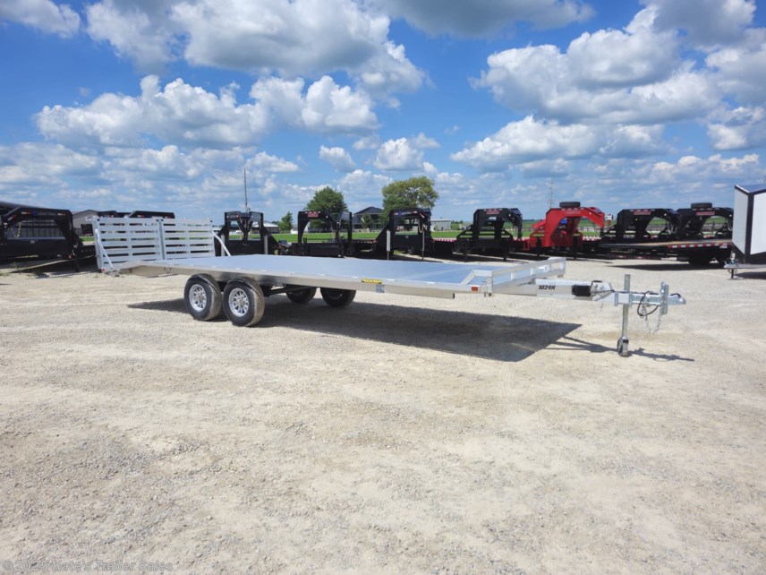 New 2026 Aluma 1024H 24&apos; Aluminum Deckover Trailer / 9.9k GVWR available in Arthur, Illinois