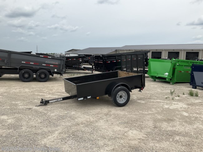 2017 Teske 5x8 Single Axle Utility Trailer / High Side