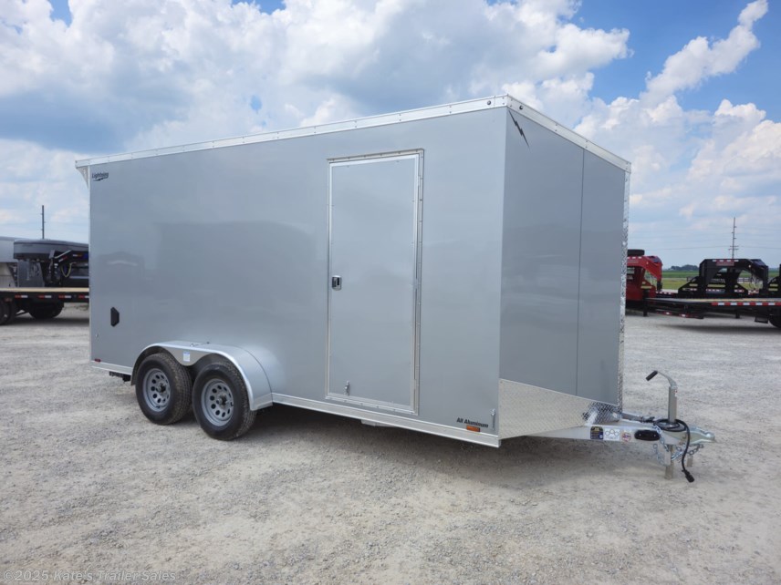 New 2026 Lightning Trailers 7x16 Cargo Trailer / 7K GVWR / 84&quot; Height available in Arthur, Illinois
