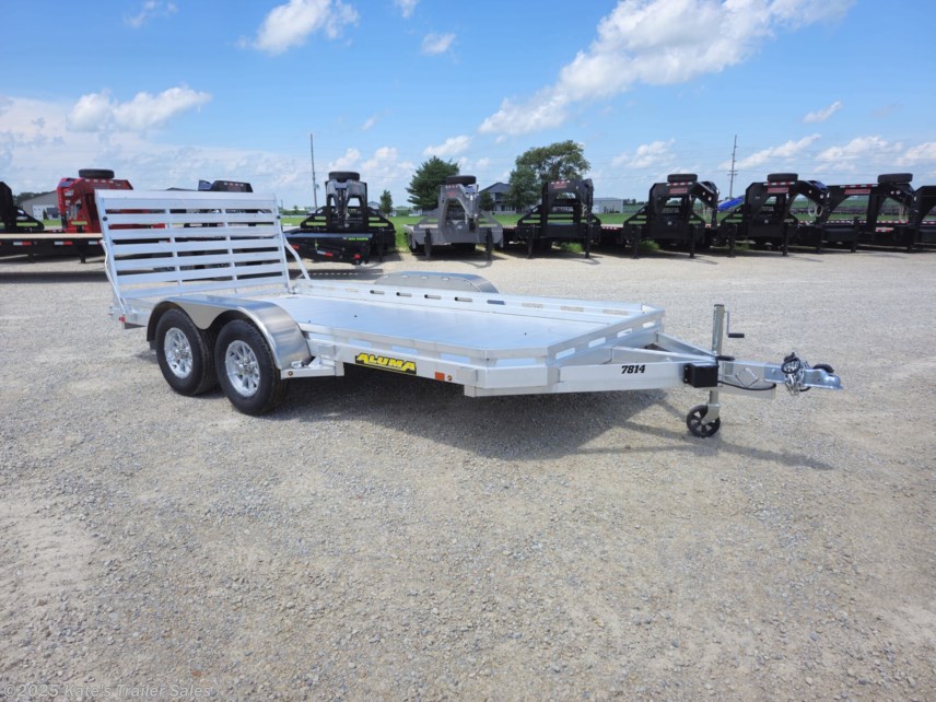 New 2026 Aluma 7814 TA-TG44 14&apos; Tandem Axle Utility / Straight Gate available in Arthur, Illinois