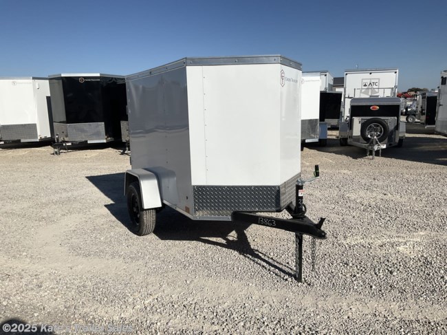 2025 Cross Trailers 4 x 6 SA Enclosed Cargo Box Trailer / Beta Series