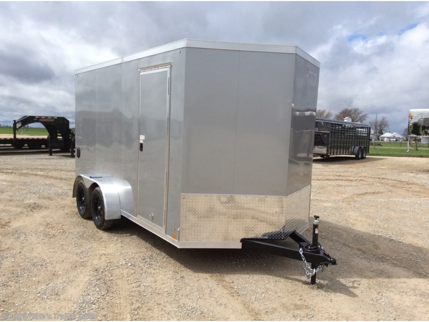 New 2025 Cross Trailers 7 x 14 TA Enclosed Cargo Trailer / 84&quot; Height available in Arthur, Illinois