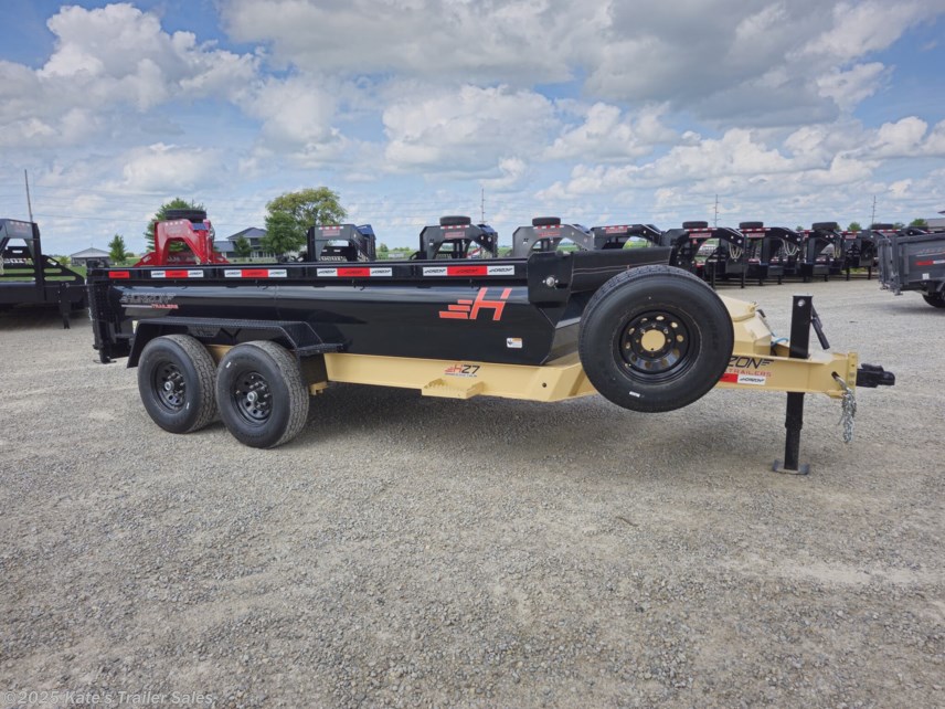 New 2026 Horizon 83x14 15K GVWR DUMP TRAILER / 7GA FLOOR available in Arthur, Illinois