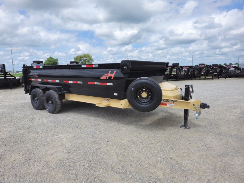 New 2026 Horizon 83x16 15K GVWR DUMP TRAILER / 7GA FLOOR available in Arthur, Illinois