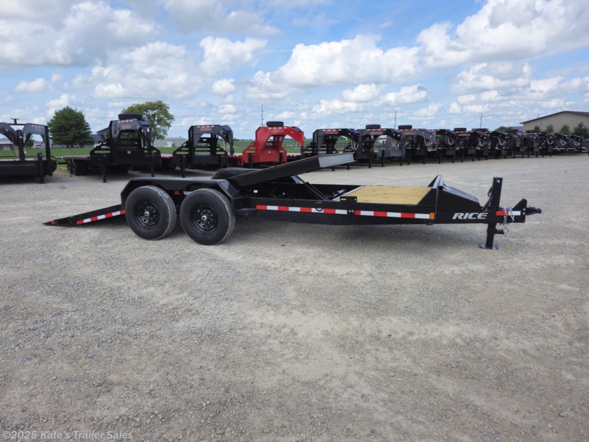 New 2025 Rice Trailers 14k Partial Tilt 82x20&apos; Tilt Trailer w/ Toolbox available in Arthur, Illinois