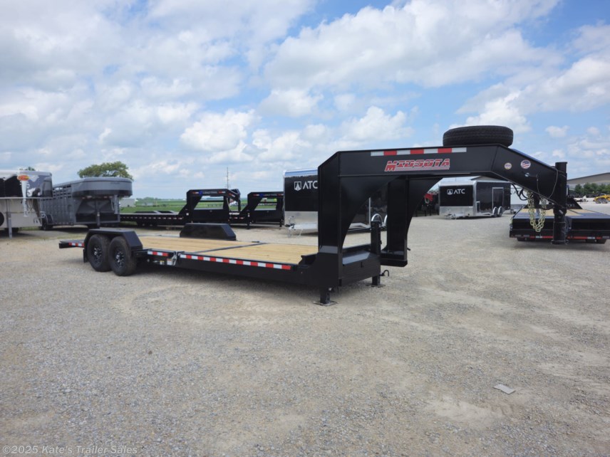 New 2025 Midsota TB-24 Gooseneck Tilt Equipment Trailer / 16.1 GVWR available in Arthur, Illinois