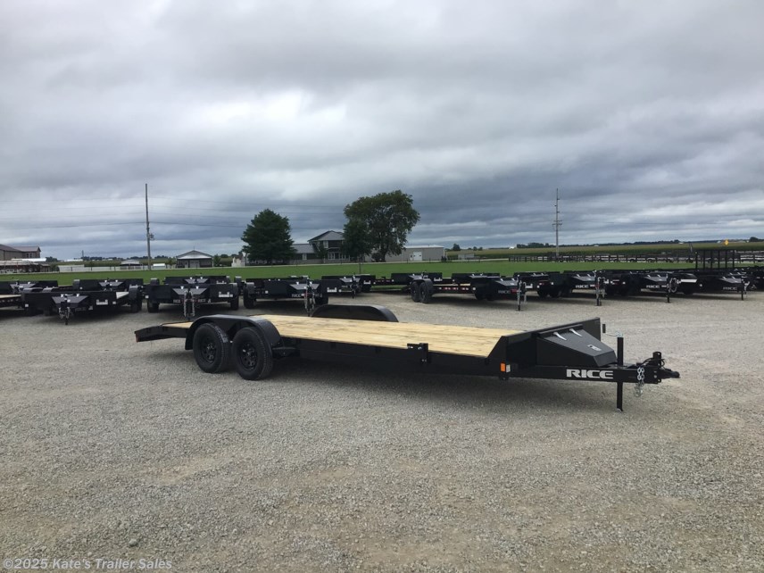 New 2025 Rice Trailers 7k Magnum Car Hauler 82X22&apos; Flatbed Car Hauler Trailer available in Arthur, Illinois
