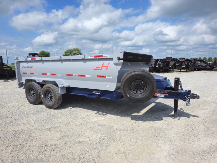 New 2026 Horizon 83x14 15K GVWR DUMP TRAILER / 7GA FLOOR available in Arthur, Illinois