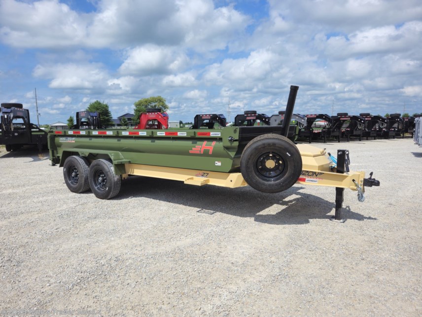 New 2026 Horizon 83x16 15K GVWR DUMP TRAILER / 7GA FLOOR available in Arthur, Illinois