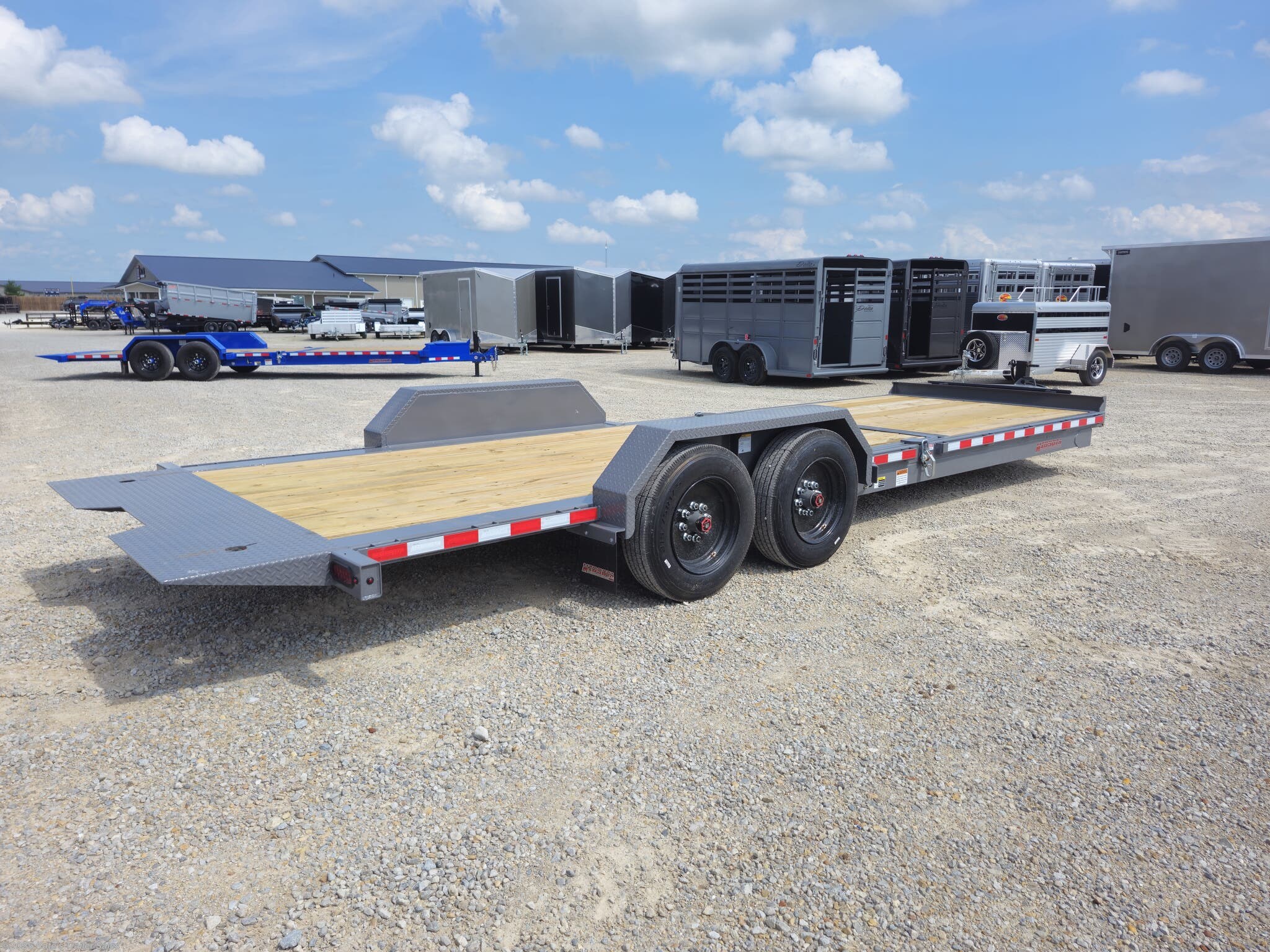 2025 24&apos; Tilt Equipment Trailer / 17.6K GVWR by Midsota from Kate's Trailer Sales in Arthur, Illinois
