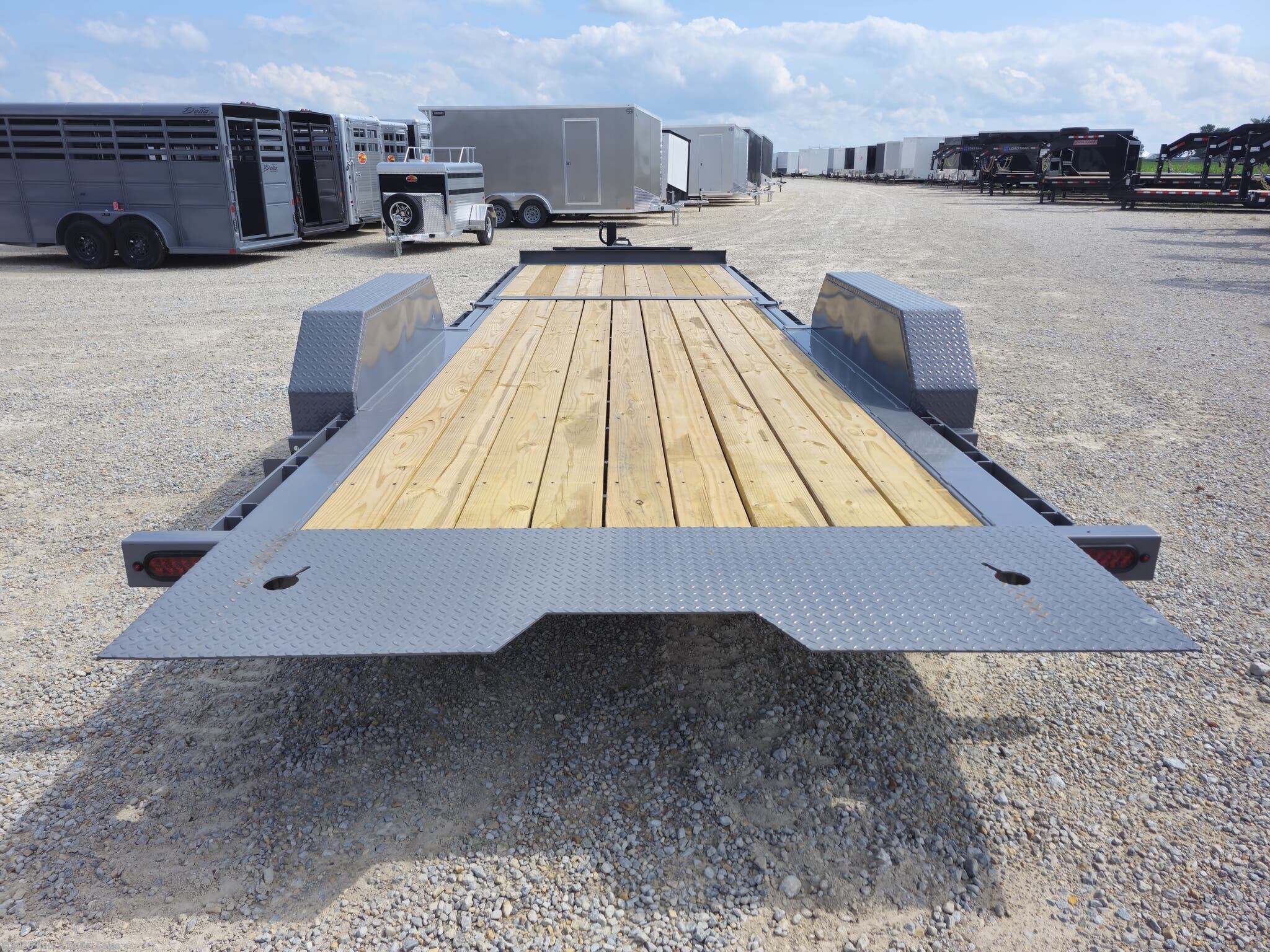 New 2025 Midsota 24&apos; Tilt Equipment Trailer / 17.6K GVWR available in Arthur, Illinois